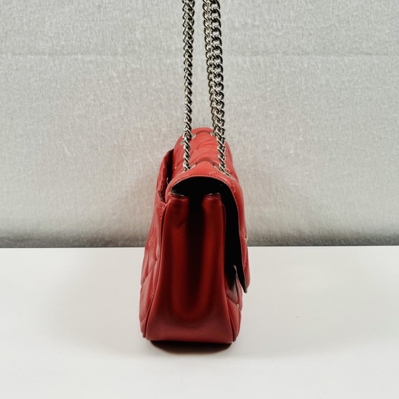 Coach Cassidy Crossbody Bag with Studded Diamond Quilting Red - Picture 6 of 15